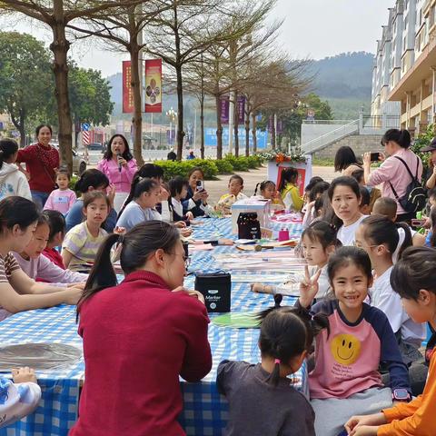 扶绥县德杰书法美术“我的妈妈最美”三八女神节研学亲子活动