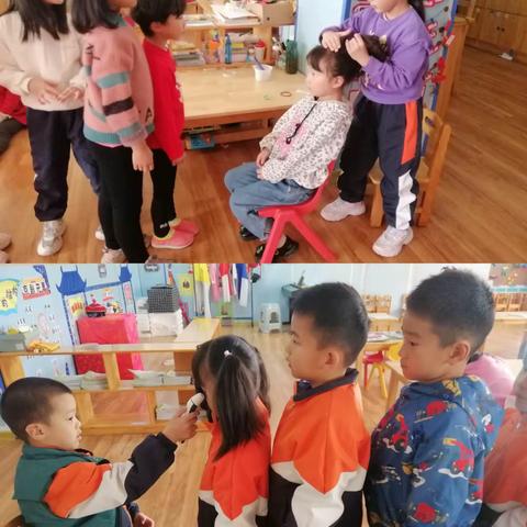 老师我爱你——长清区平安中心幼儿园大班主题活动