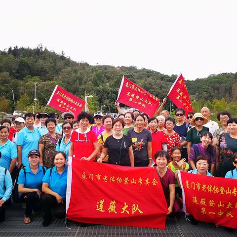 莲薇登山大队重阳节活动集锦