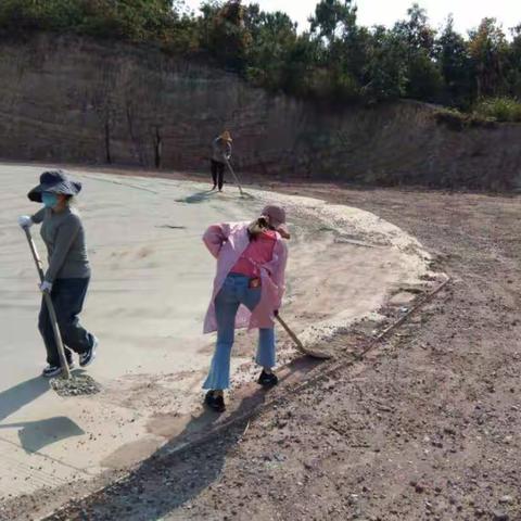 温塘小学教师修路篇