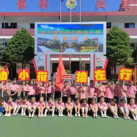 “幼小衔接在行动”参观小学新体验