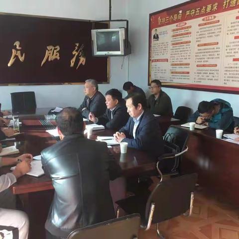 脱贫攻坚第三督查组对石破乡、晋庄镇进行“回头看”科级干部见面反馈会。