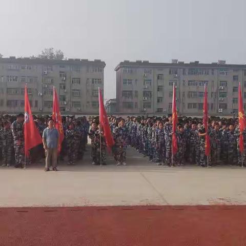 习军人之风，助梦想起航---沂南三中2019级新生军训纪实