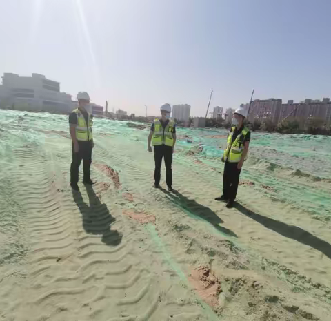 园办副主任卜辉同志带队督导检查安全生产工作