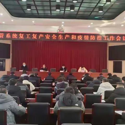 市城管执法局召开节后局系统复工复产安全生产和疫情防控工作会议