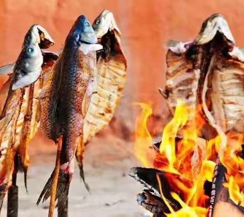 《香喷喷的烤鱼》🐟