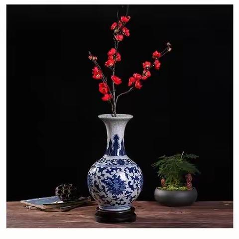 《青花瓷与梅花》
