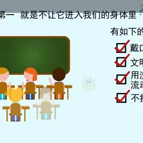 新冠疫情防控知识学习                  前程幼儿园中班