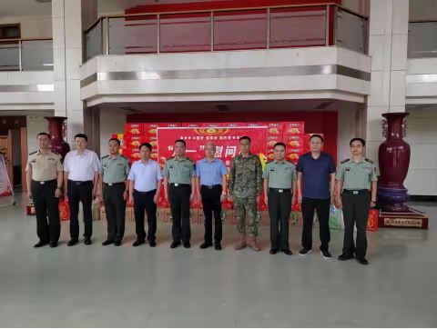 庆“八一”走访慰问，传递温暖显真情－－致敬最可爱的人