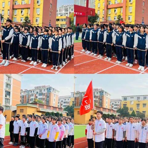 奔跑青春，拥抱阳光——桃州中学初中部秋季跑操比赛
