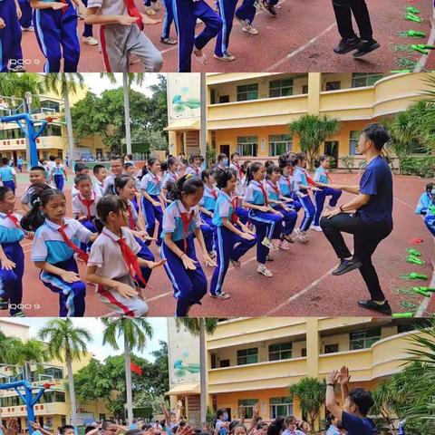 激情课堂 青春飞扬——海秀中心小学体育组林生灿老师公开课