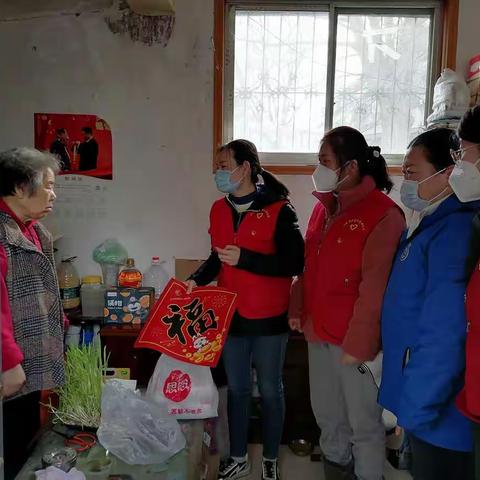 【千佛山街道】千东社区开展元宵节走访慰问活动