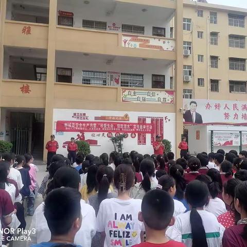 西环小学防溺水安全演练