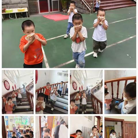 小一班防地震、火灾消防演练活动