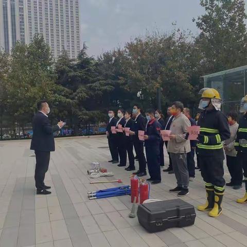 【中建锦绣广场二期】消防安全演练