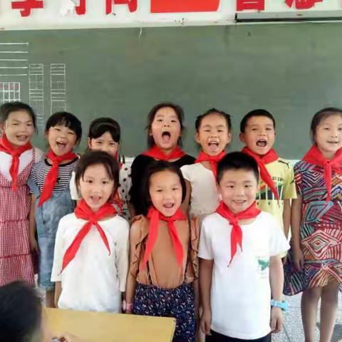 2018年 第一批少先队员入队 王家铺小学一（三）班