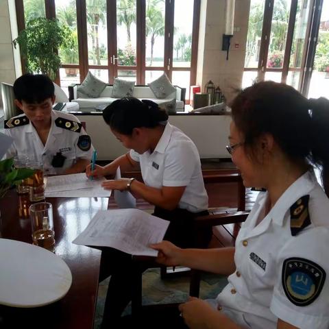 省总队公共卫生监督科到琼海开展公共场所卫生国家抽检“双随机”及重大活动接待场所卫生监督指导工作