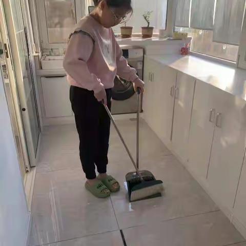 卢龙县木井镇大李佃子小学寒假体育锻炼和家务劳动篇