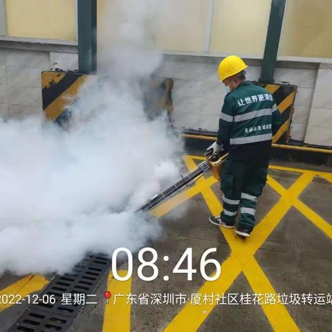 消杀部12月6日工作汇报