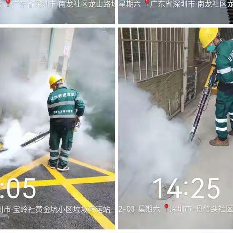 消杀部12月3日工作汇报