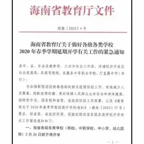 乐东保显学校“停课不停学”线上美术教学活动简报