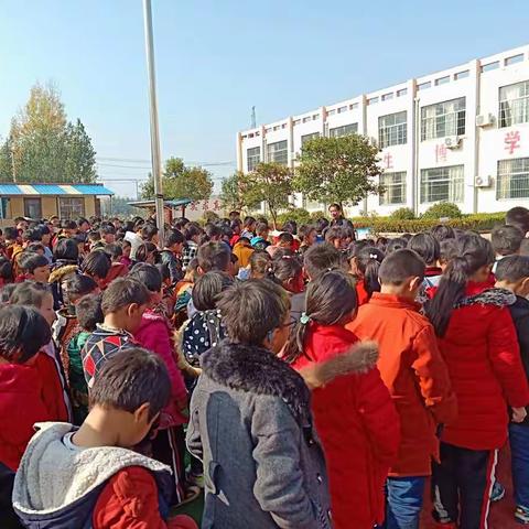 房村小学119消防防震演练