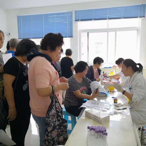 2019年天桥区卫健局人员查体工作掠影