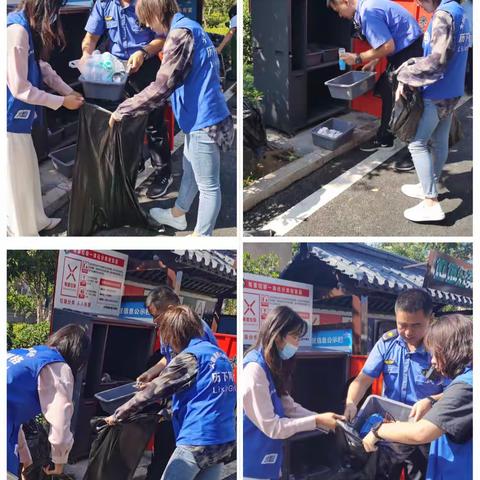 垃圾分一分，环境美十分——大明湖街道舜井社区开展有害垃圾收集活动