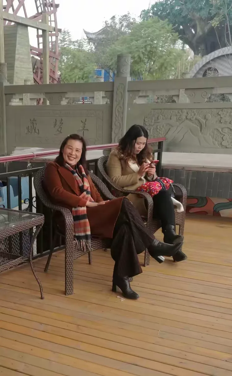 2018年11月29日,兄姝们去邛崃市羊安镇藏梦羊玩