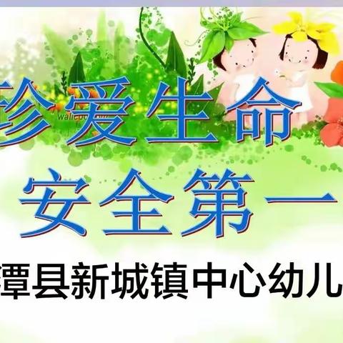 临潭县新城镇中心幼儿园，“珍爱生命 安全第一”，“讲安全 防事故”教育动画