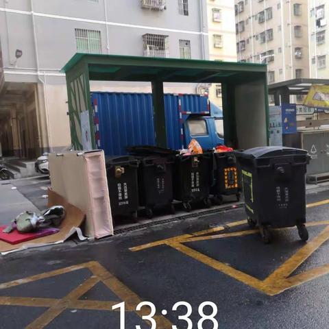 1月16日中午凯滨新村卫生情况