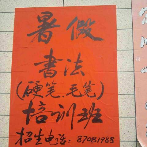 引领书法艺术培训开课啦