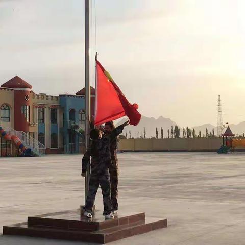 49团幼儿园“我和我的祖国”向祖国70周年献礼