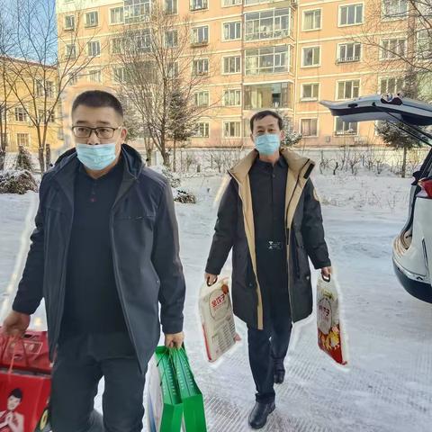 迎新春送温暖：金林区税务局开展春节前走访慰问活动