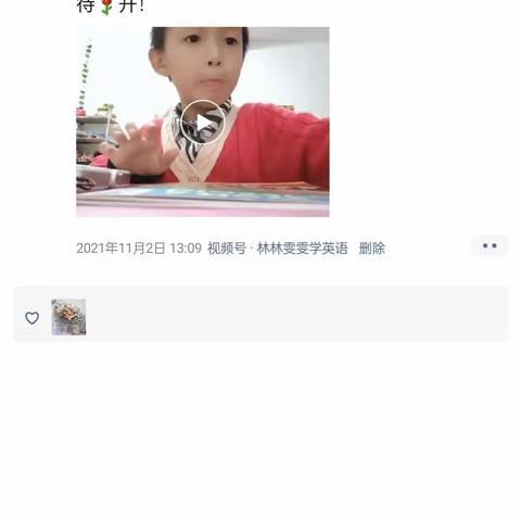 11月英语打卡
