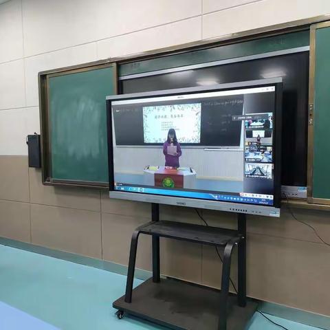 网络直播秀魅力，集备共筑教育梦。—冬日里的暖阳