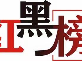 成安县小作坊、小摊点红黑榜公式（第七期）
