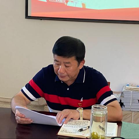 太泊湖学校党史学习教育专题组织生活会