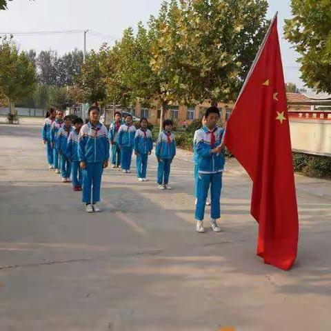 欢庆祖国70周年，我为祖国献份礼――高庄镇白虎小学庆国庆主题活动