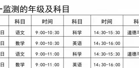 九龙街道关塘完小2021-2022年秋季学期考试告家长书