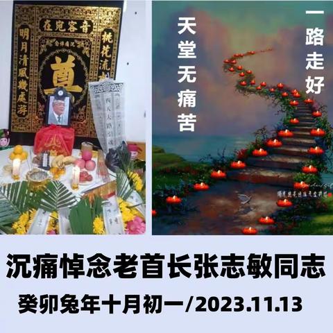 沉痛悼念老首长张志敏同志♥忆寄哀思 送别归安