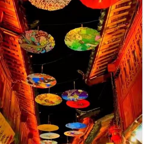 夜游丽江古城