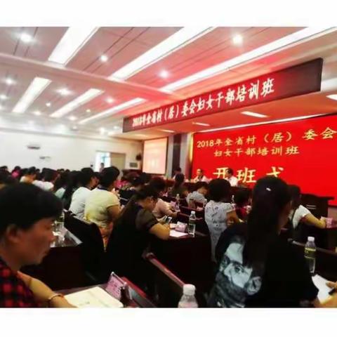 屯昌县基层妇女干部参加省（居）委会妇女干部培训班
