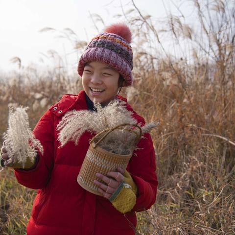 芦苇荡中欢乐童年的歌