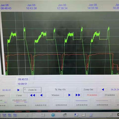 1.8号乙白化料温度自查