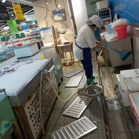 水产5月30号盘点清洁卫生图片