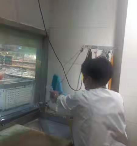 5月14号水产盘点清洁卫生