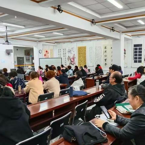 滁州老年大学春季学期，朗诵班第一课