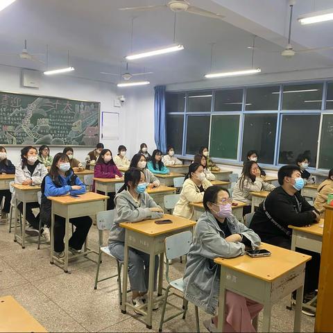 《向“毒品”说“不”，共创无毒校园》主题班会——音乐系40班