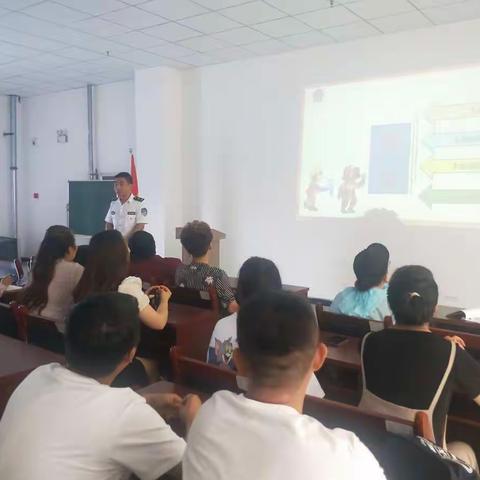 新华西街道盛世社区党委开展消防知识讲座